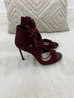 Load image into Gallery viewer, Dior marsala suede heels - 5 UK
