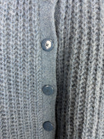 Load image into Gallery viewer, Sézane blue cardigan - XXS
