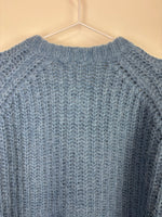 Load image into Gallery viewer, Sézane blue cardigan - XXS
