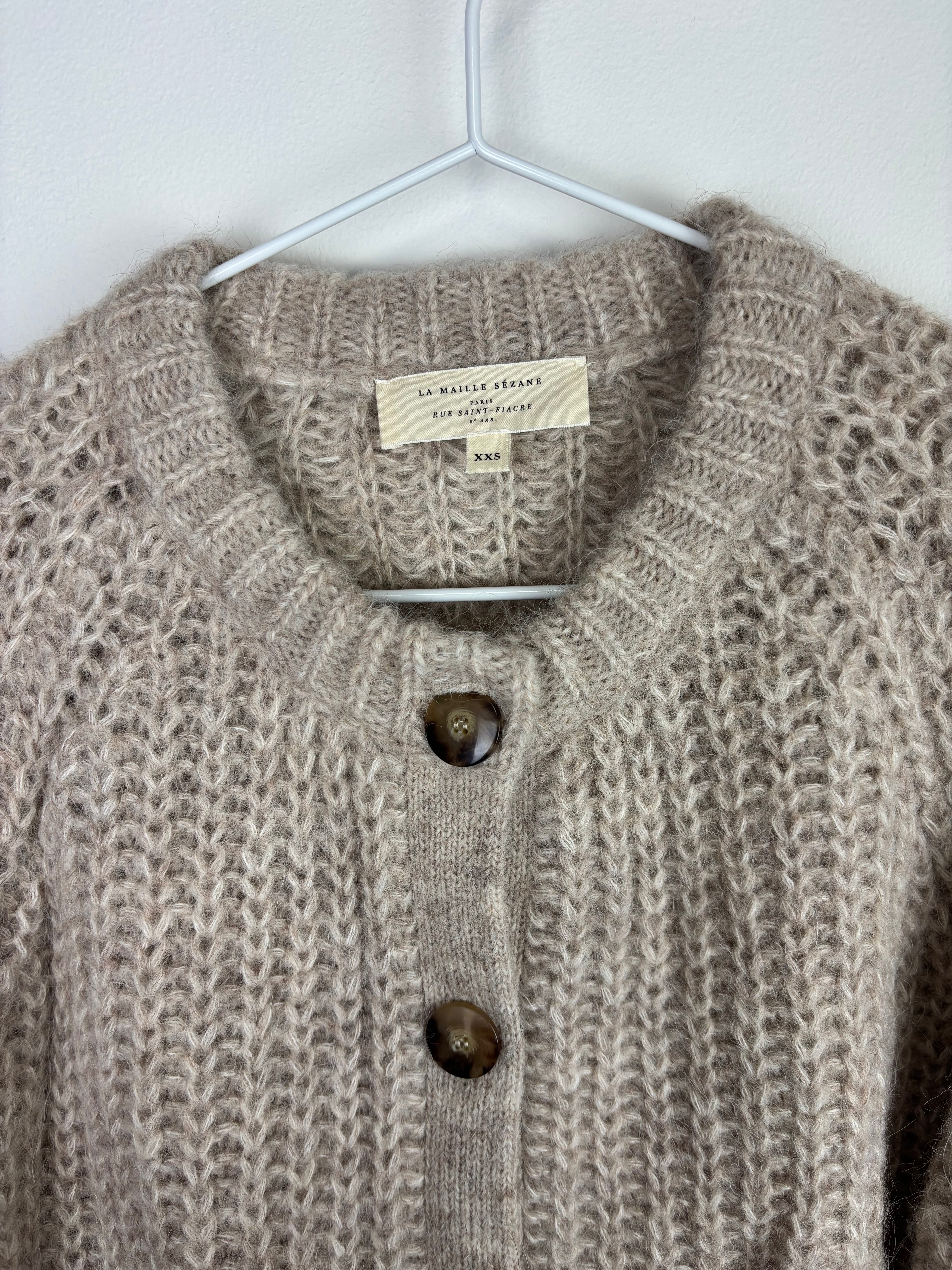 Sézane beige cardigan - XXS