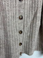 Load image into Gallery viewer, Sézane beige cardigan - XXS
