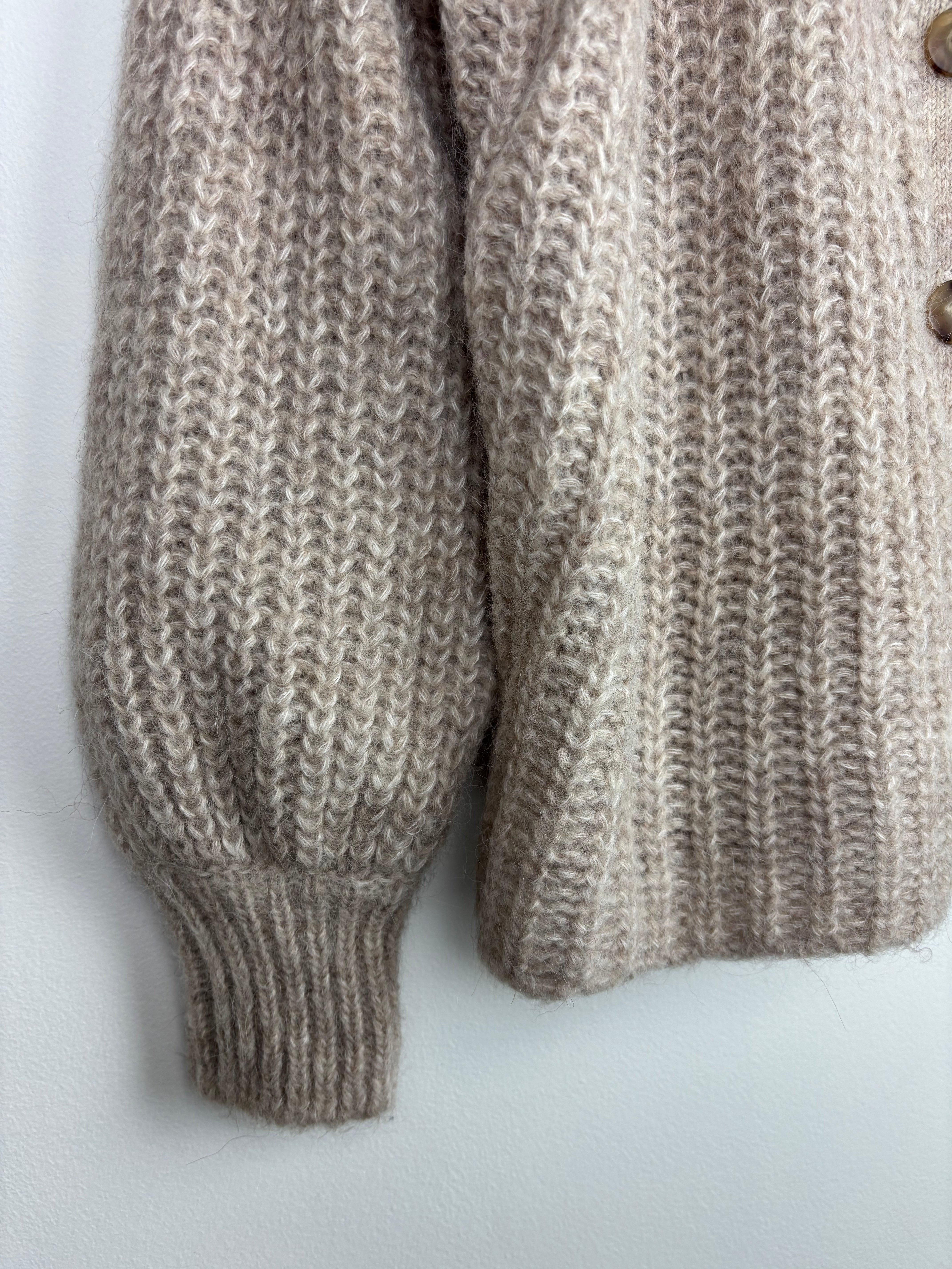 Sézane beige cardigan - XXS