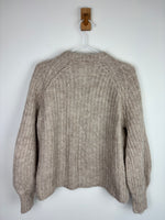 Load image into Gallery viewer, Sézane beige cardigan - XXS
