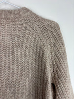 Load image into Gallery viewer, Sézane beige cardigan - XXS
