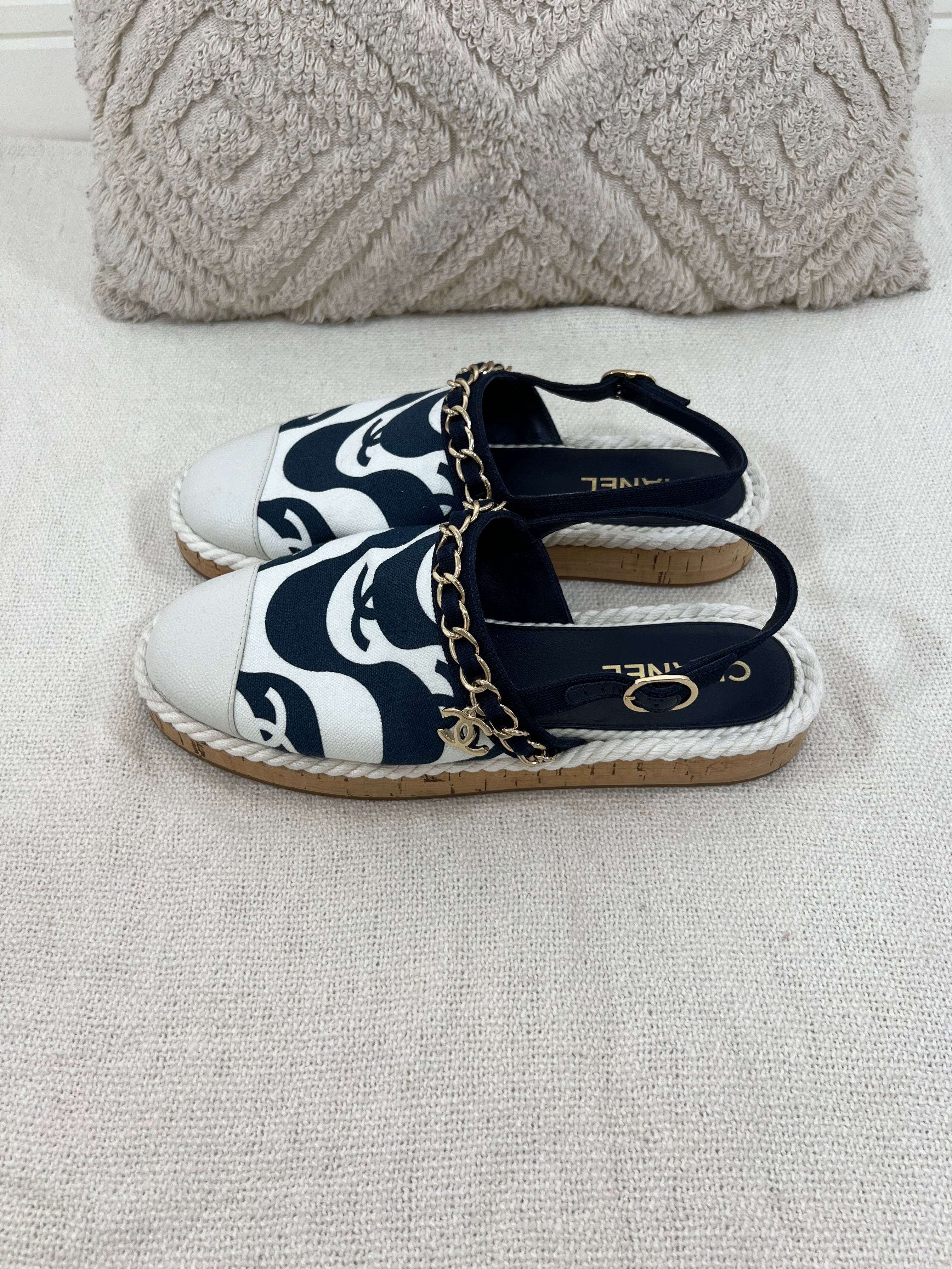 Chanel summer espadrilles - 6 UK