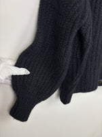 Load image into Gallery viewer, Sézane black cardigan - XXS
