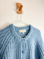 Load image into Gallery viewer, Sézane blue cardigan - XXS
