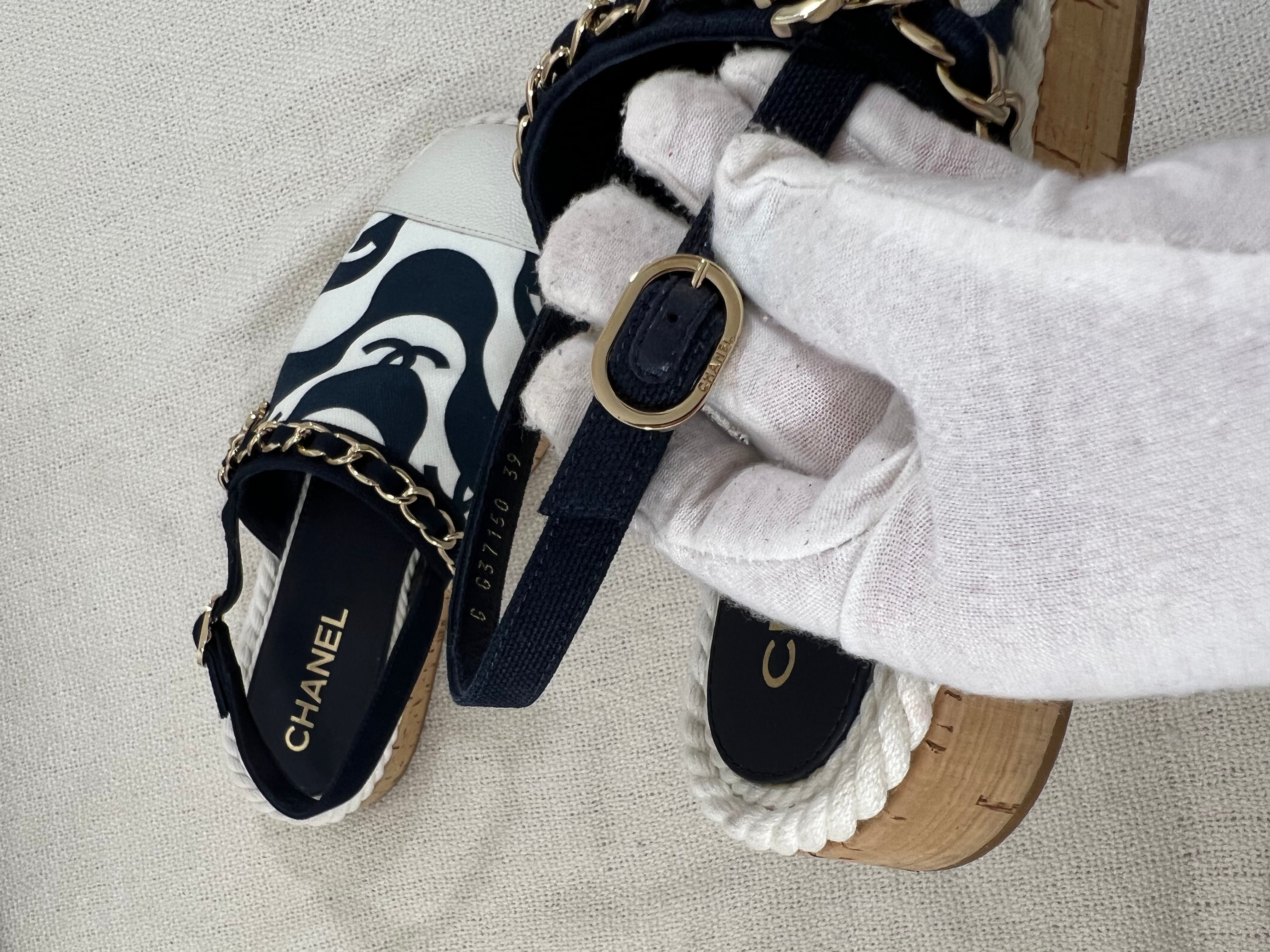 Chanel summer espadrilles - 6 UK