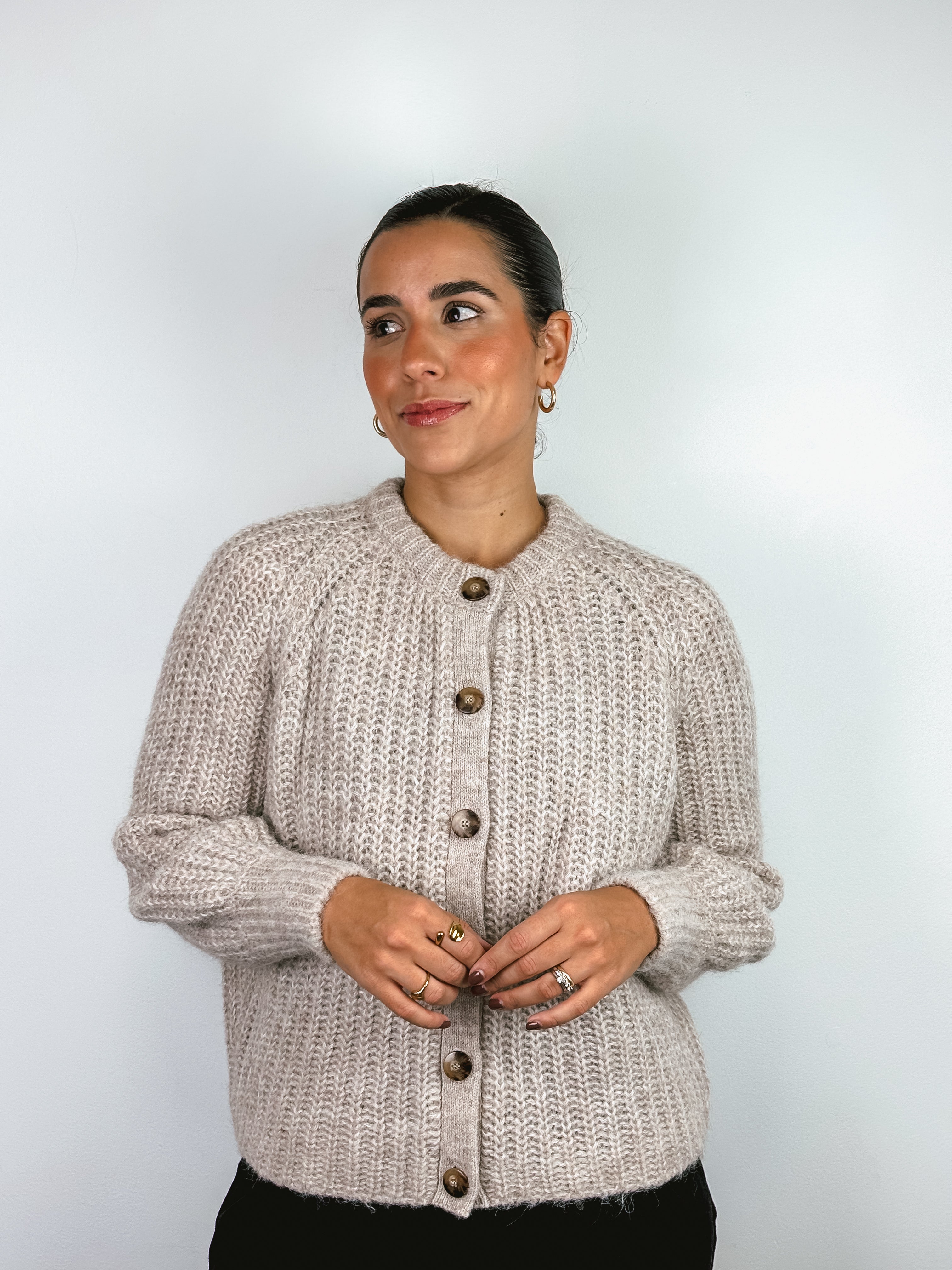 Sézane beige cardigan - XXS
