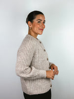 Load image into Gallery viewer, Sézane beige cardigan - XXS
