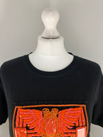 Load image into Gallery viewer, Balmain black/orange t-shirt - S
