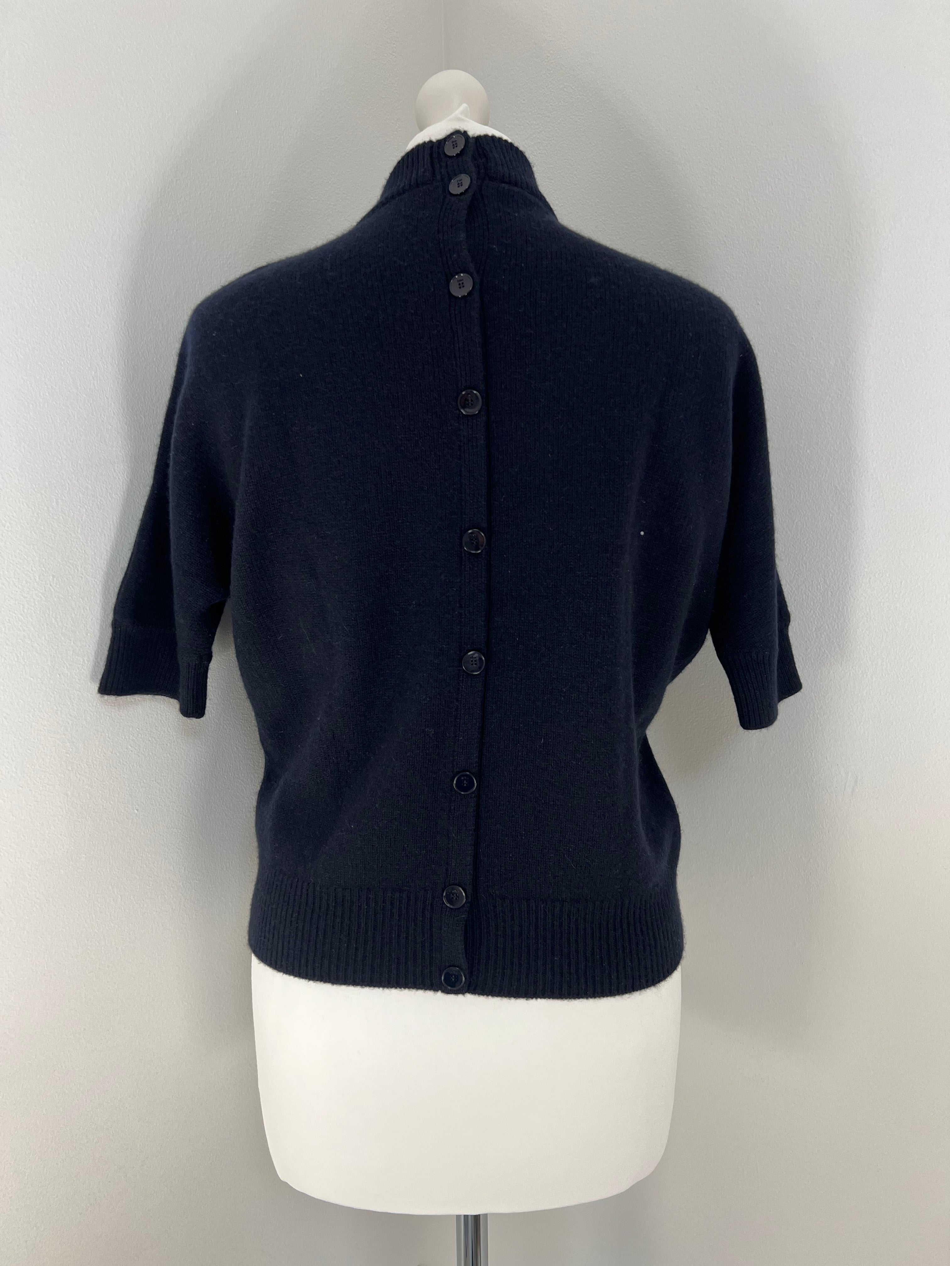 Dior navy blue cashmere - 10 UK