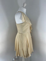 Load image into Gallery viewer, Zimmermann ecru silk mini dress - 2 UK/M
