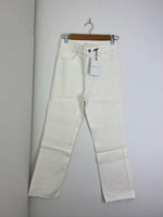 Load image into Gallery viewer, Bárbara Casasola cream jeans - 8 UK
