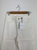 Load image into Gallery viewer, Bárbara Casasola cream jeans - 8 UK
