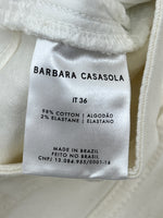 Load image into Gallery viewer, Bárbara Casasola cream jeans - 8 UK
