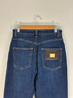 Load image into Gallery viewer, Dolce &amp; Gabbana denim trousers - 42 IT
