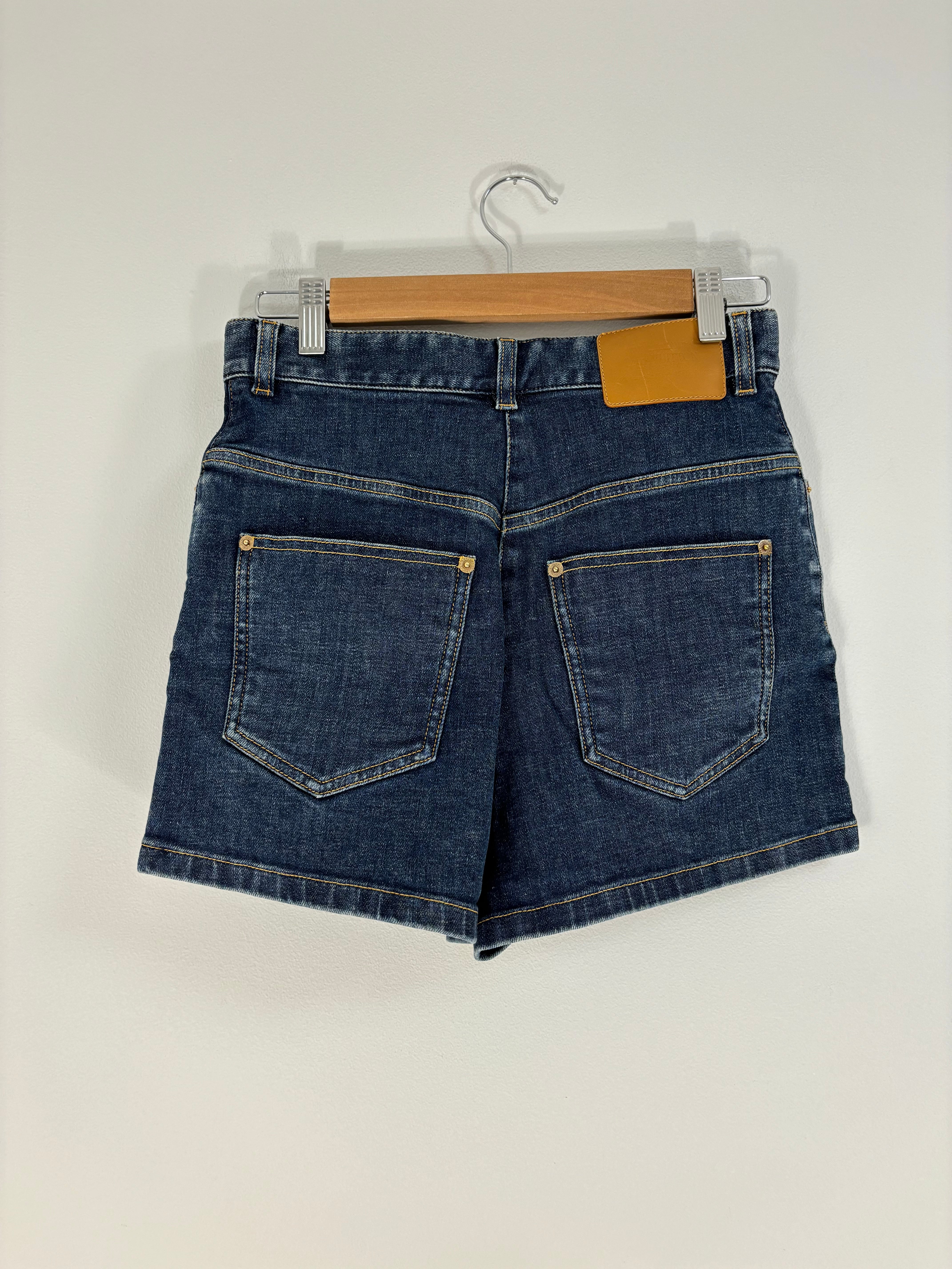 Louis Vuitton denim shorts - 8 UK