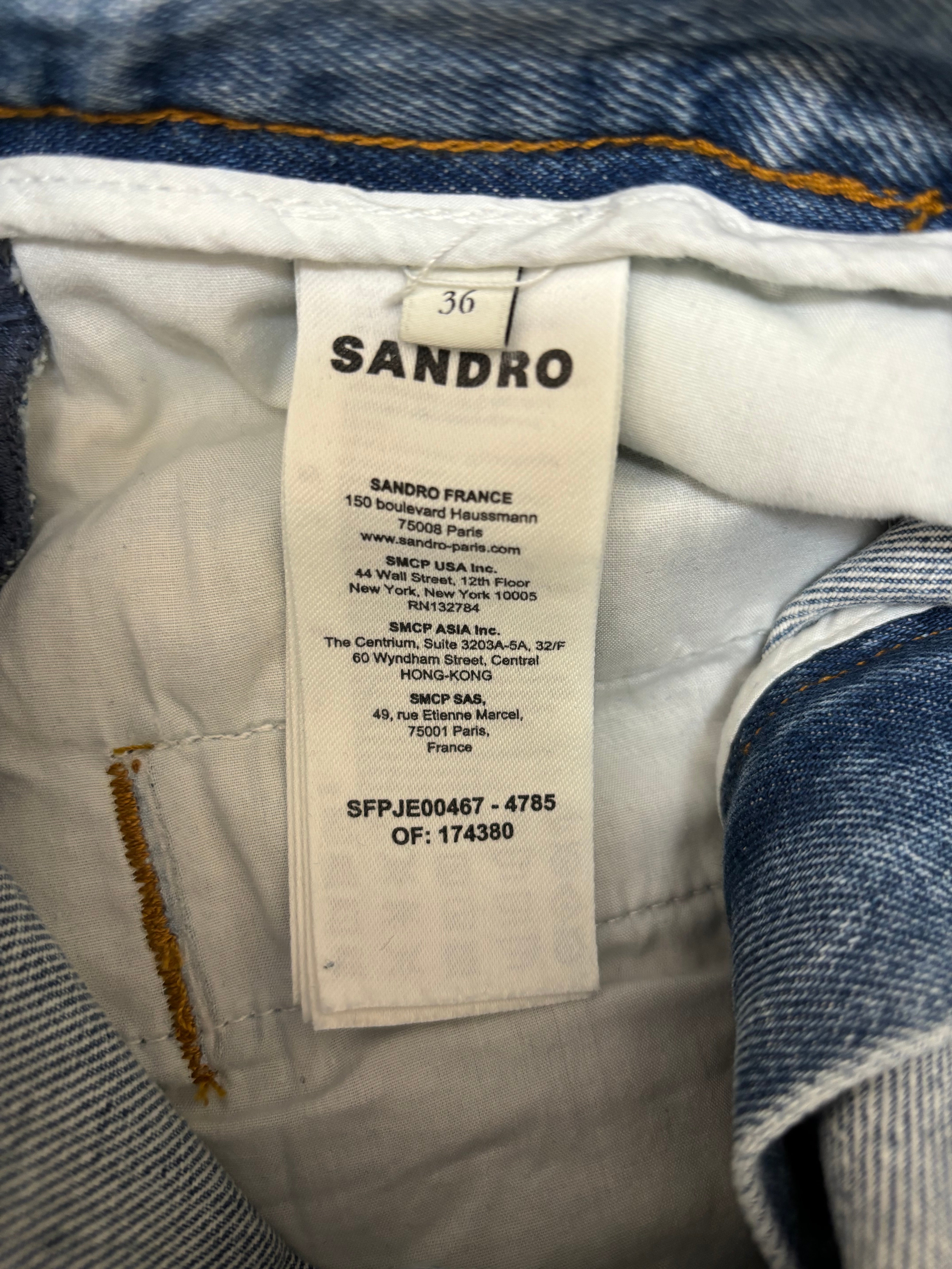 Sandro jeans - 8 UK