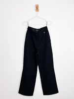 Load image into Gallery viewer, Chanel Black Bouclé Straight-Leg Trousers - 10 UK

