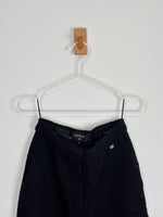 Load image into Gallery viewer, Chanel Black Bouclé Straight-Leg Trousers - 10 UK

