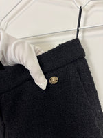 Load image into Gallery viewer, Chanel Black Bouclé Straight-Leg Trousers - 10 UK
