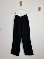Load image into Gallery viewer, Chanel Black Bouclé Straight-Leg Trousers - 10 UK
