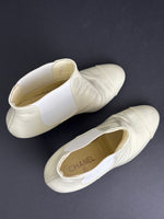 Load image into Gallery viewer, Chanel cream ankle boots - 6 UK
