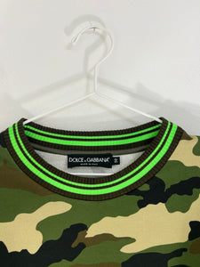 Dolce & Gabbana camouflage jumper - L