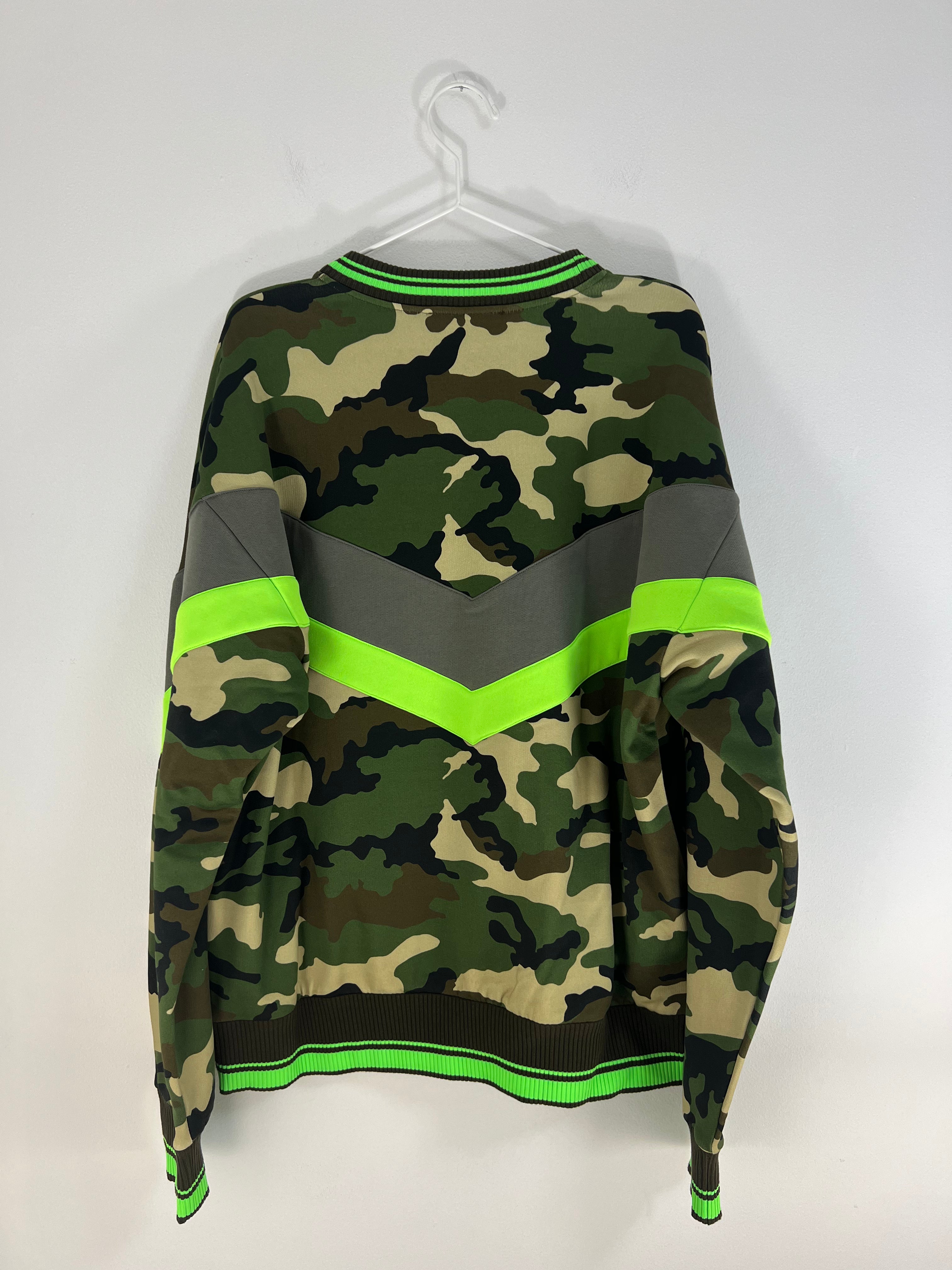 Dolce & Gabbana camouflage jumper - L