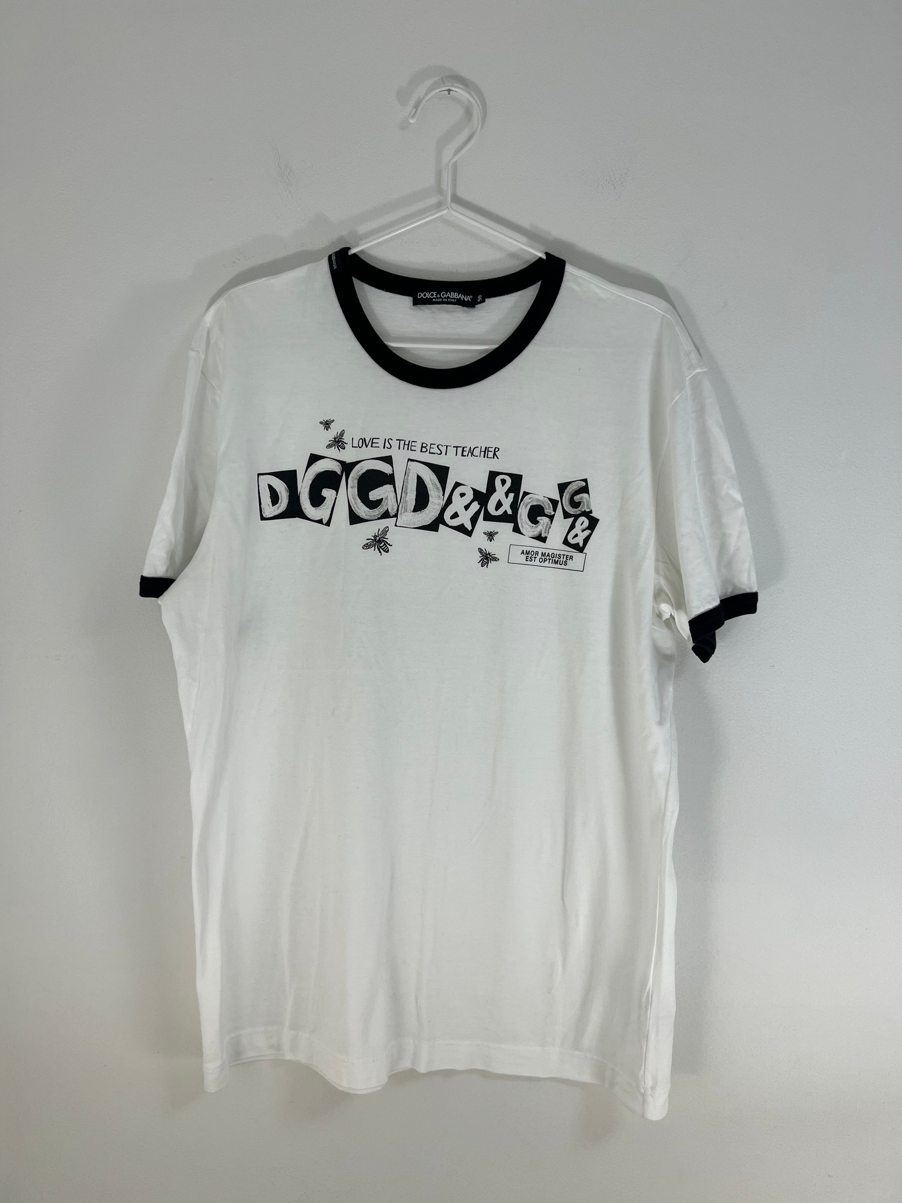 Dolce & Gabbana black and white t-shirt - L