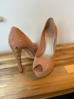 Load image into Gallery viewer, Dior nude platforms - 5 UK
