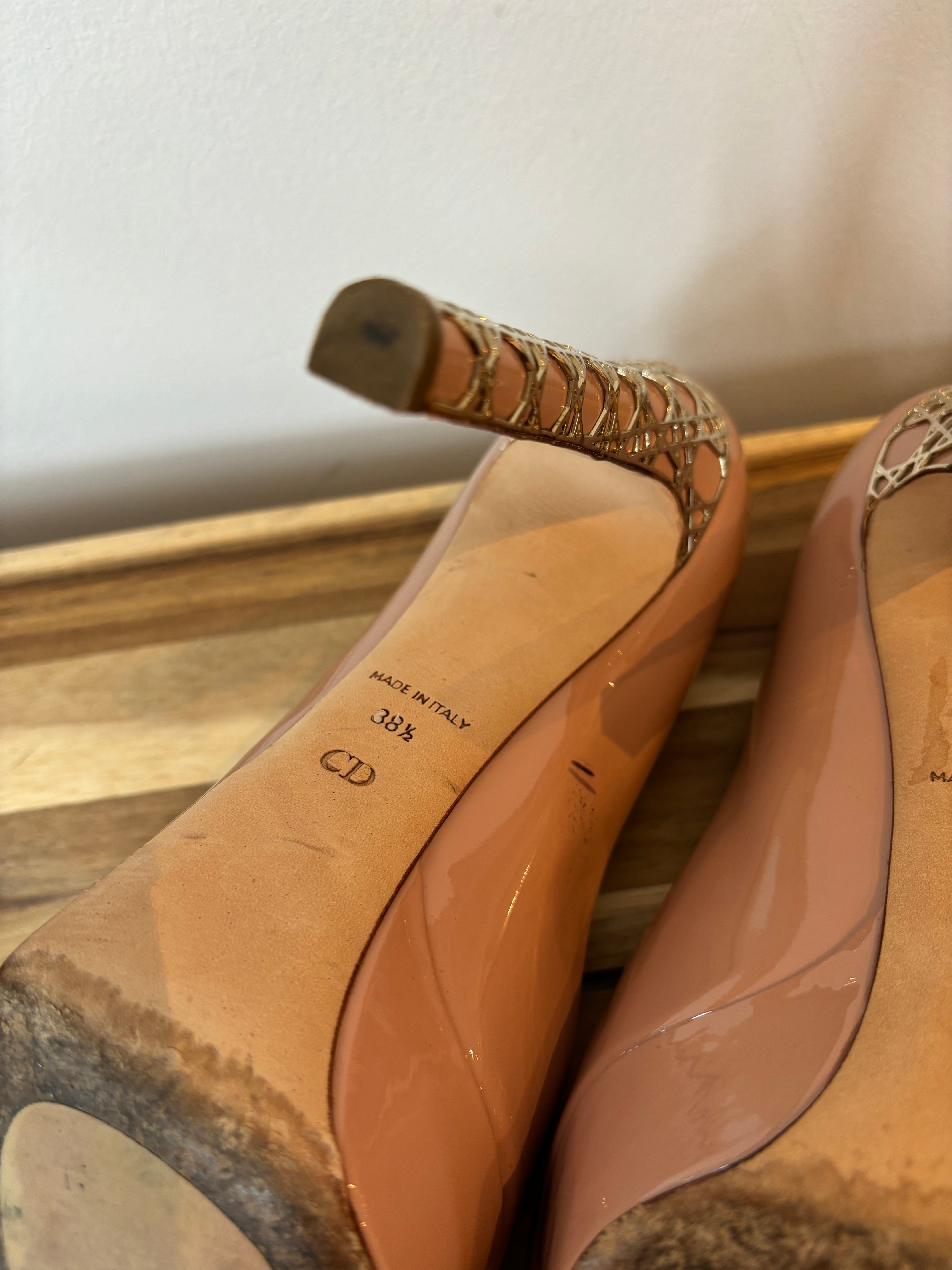 Dior nude platforms - 5 UK