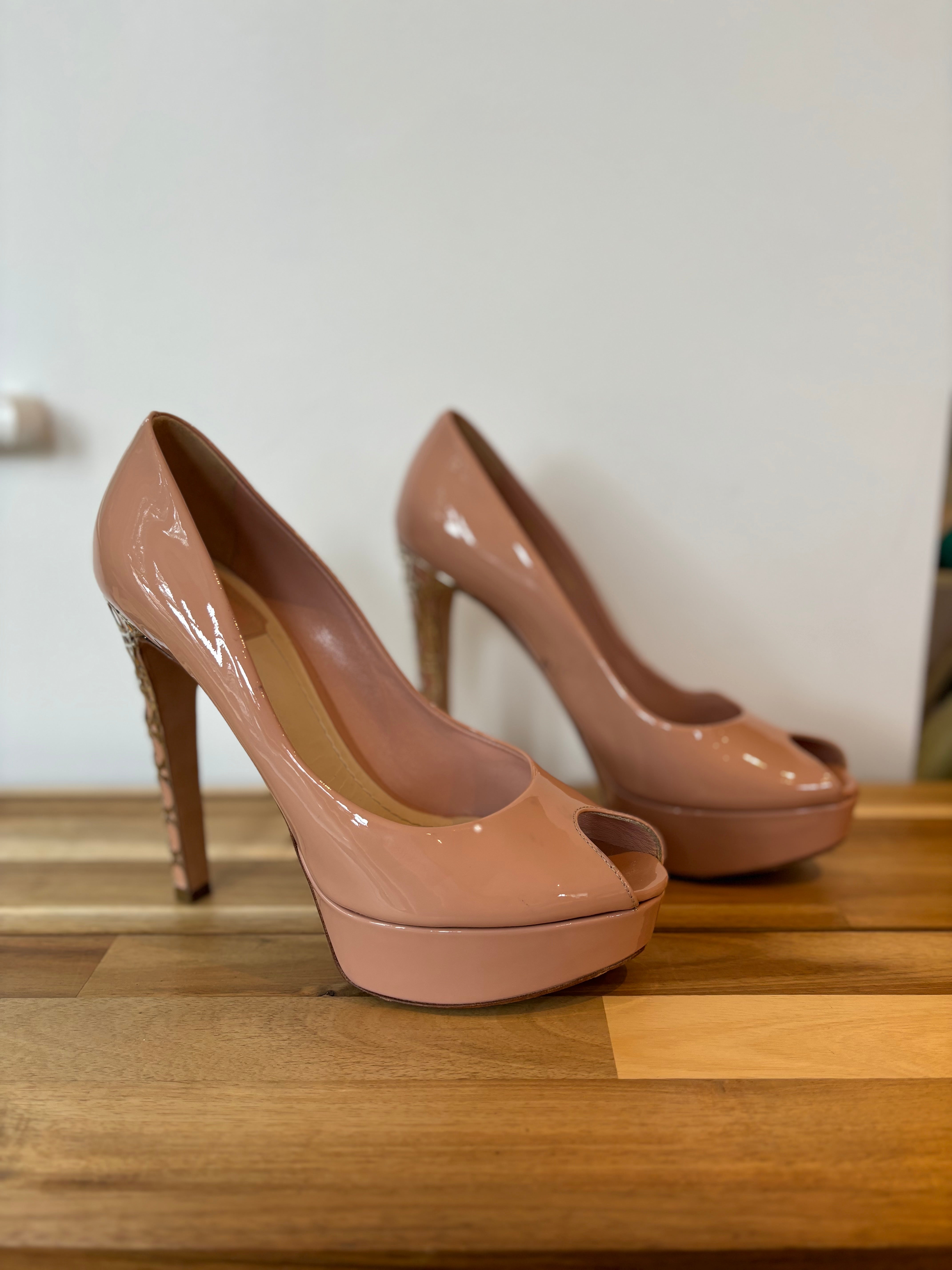 Dior nude platforms - 5 UK