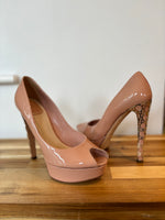 Load image into Gallery viewer, Dior nude platforms - 5 UK
