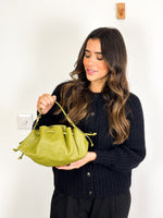 Load image into Gallery viewer, DECKE x EUDON CHOI Drawstring Leather Bag
