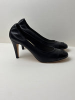 Load image into Gallery viewer, Chanel Classic Patent Cap-Toe Pumps - 6 UK
