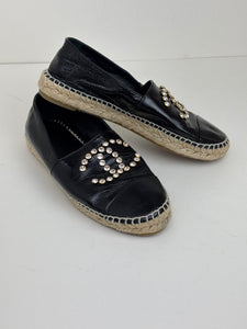 Chanel black espadrilles - 6 UK