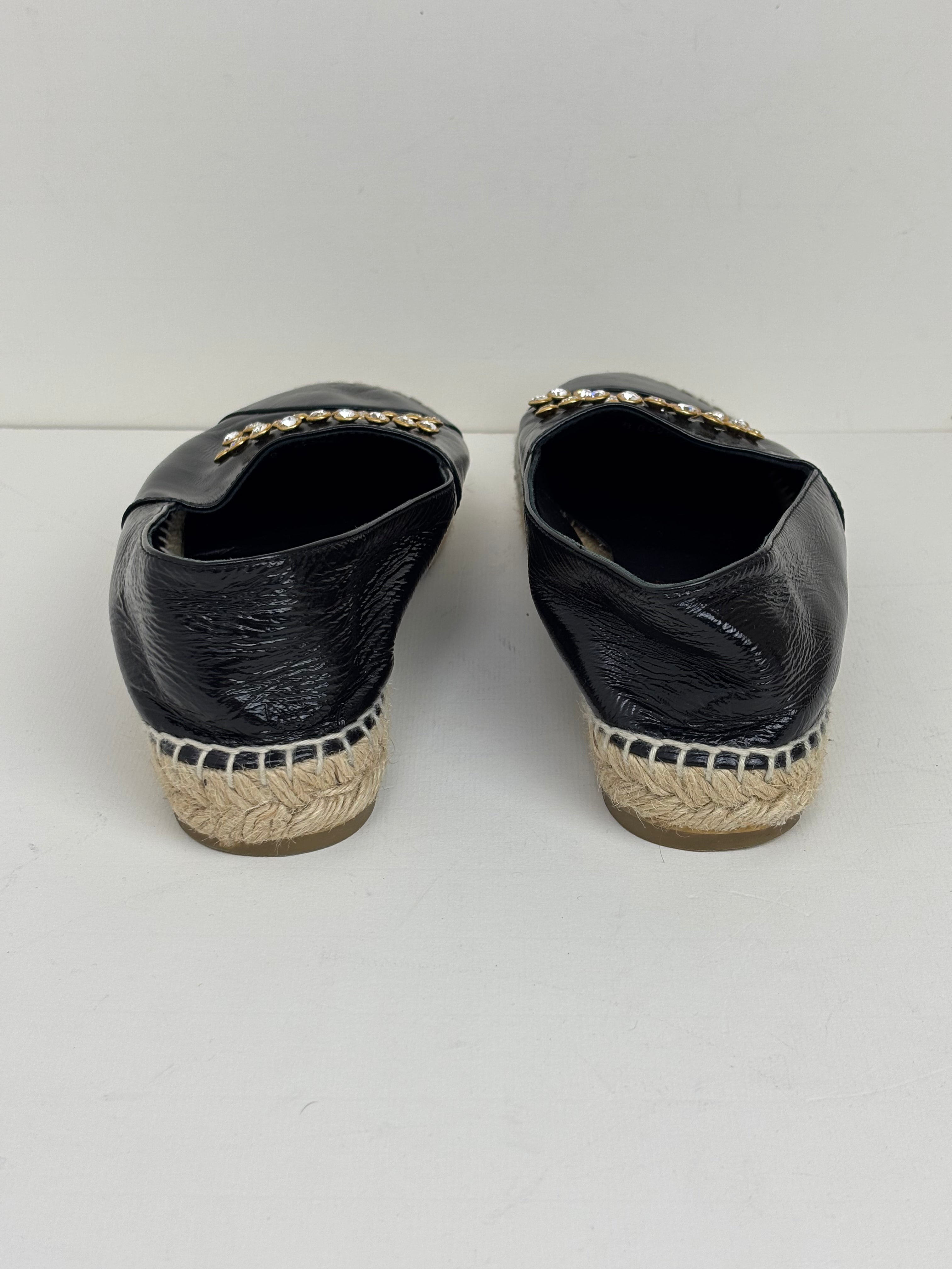 Chanel black espadrilles - 6 UK