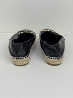 Load image into Gallery viewer, Chanel black espadrilles - 6 UK
