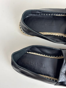 Chanel black espadrilles - 6 UK