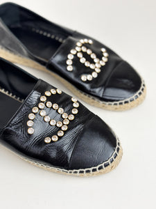 Chanel black espadrilles - 6 UK