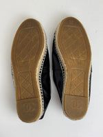 Load image into Gallery viewer, Chanel black espadrilles - 6 UK
