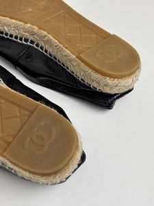 Chanel black espadrilles - 6 UK