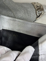 Load image into Gallery viewer, Casadei silver glitter ankle boots - 5 UK
