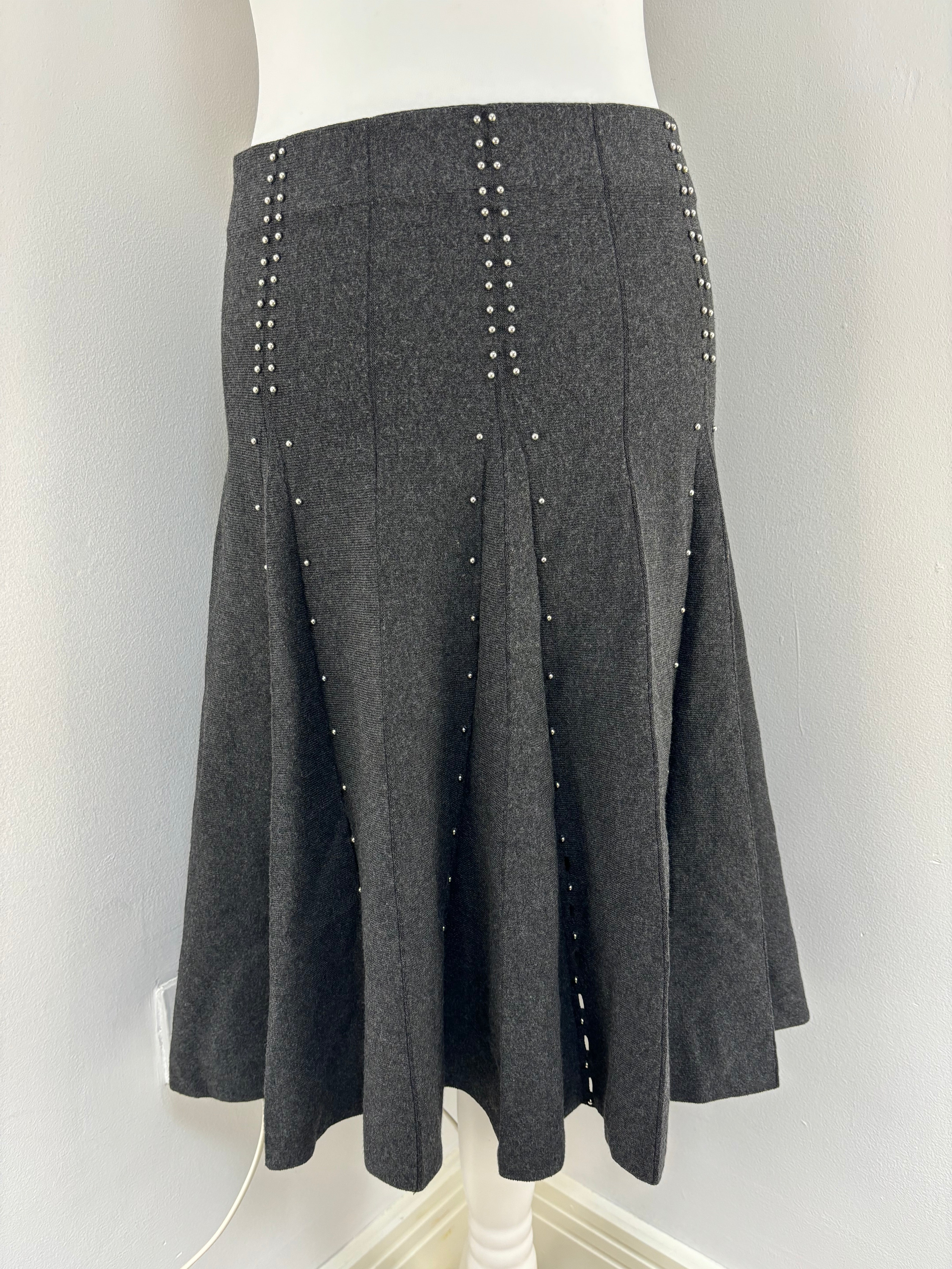 Sandro Paris grey skirt - L