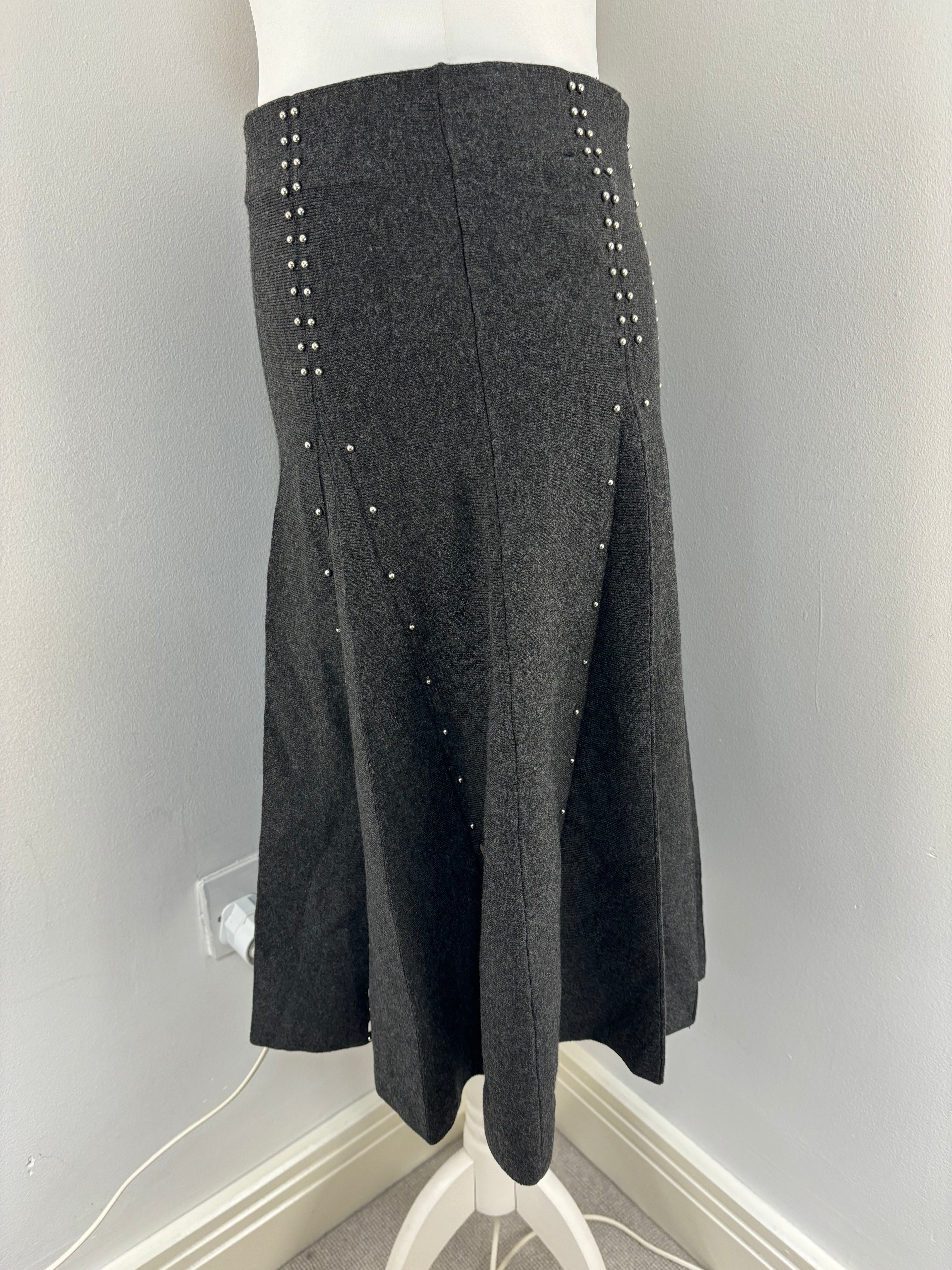 Sandro Paris grey skirt - L