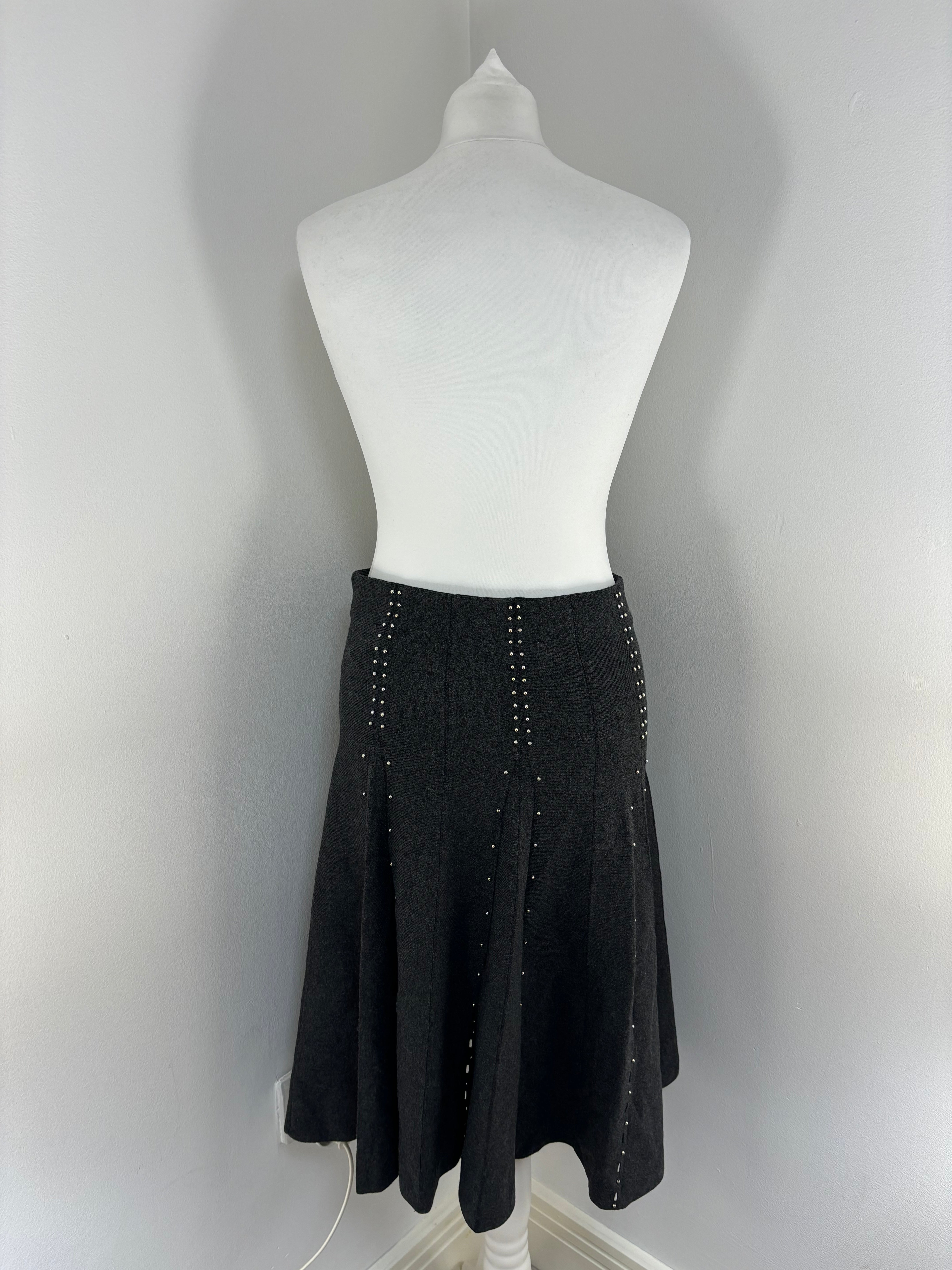 Sandro Paris grey skirt - L