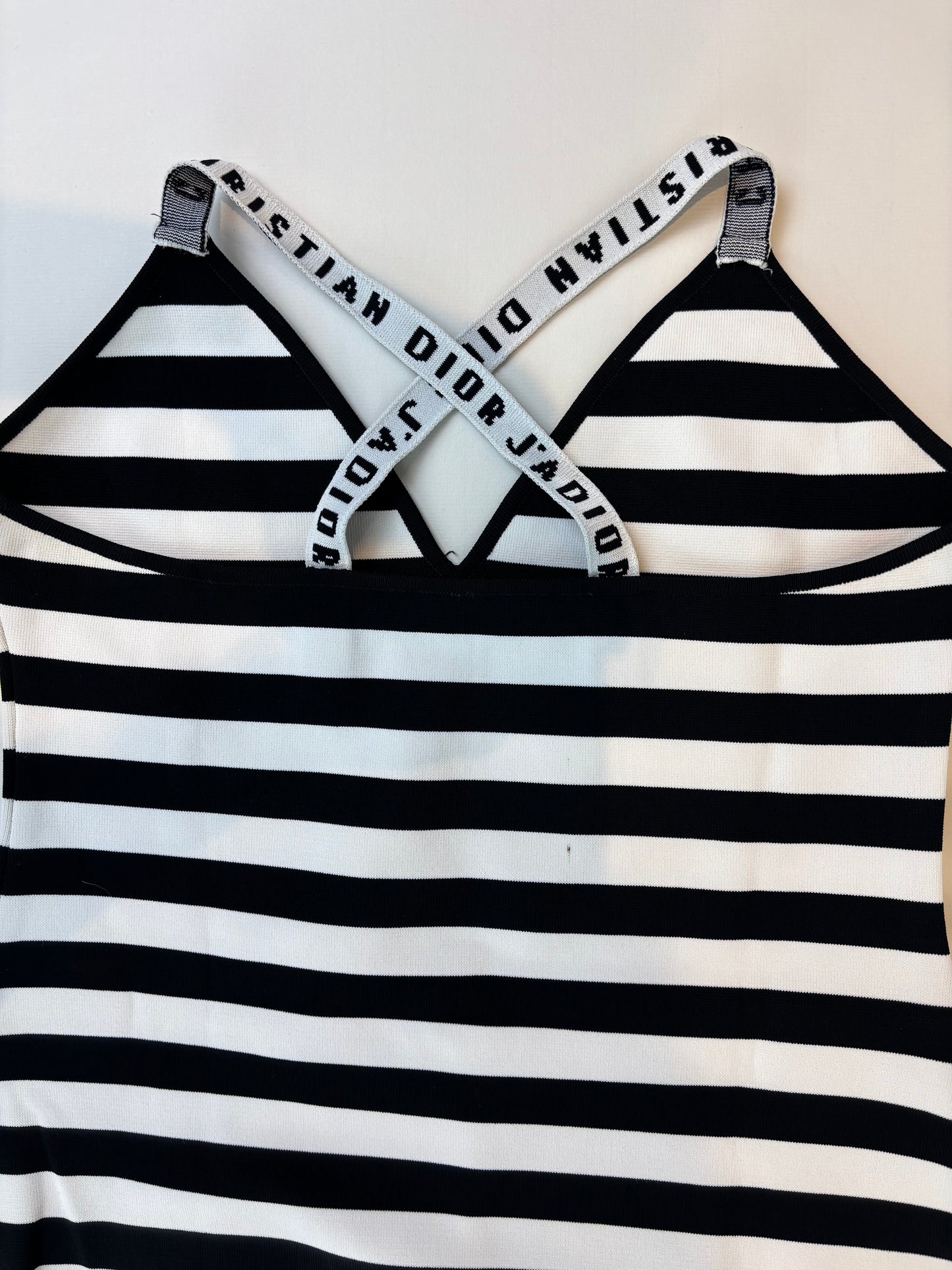 Christian Dior black and white bodysuit - M