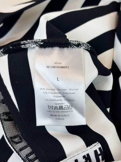 Christian Dior black and white bodysuit - M